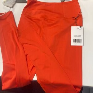 NWT Girlfriend collective size small buttery soft orange leggings